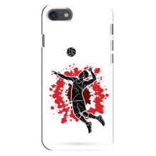 Чехлы с принтом Спортивная тематика для iPhone 8 – Волейболист