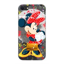 Чехол Disney Mouse iPhone 8 (PREMIUMPrint) (Minni с бантиком)