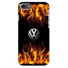 Чехол "Фольксваген" для iPhone 8 (Огненный Лого)