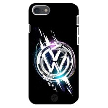 Чохол "Фольксваген" для iPhone 8 (Volkswagen на чорному)