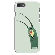 Чехол с картинкой "Одноглазый Планктон" на iPhone 8 (Милый Планктон)