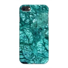 Мраморний чехол на iPhone 8 (VPrint) (Зелений мрамор)