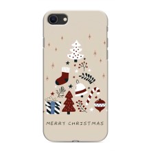 Різдвяні Чохли для iPhone 8 (VPrint) (Merry Christmas)