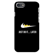 Силиконовый Чехол на iPhone 8 с картинкой Nike (Later)