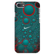 Силиконовый Чехол на iPhone 8 с картинкой Nike (Найк зеленый)