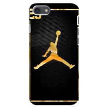 Силиконовый Чехол Nike Air Jordan на Айфон 8 (Джордан 23)