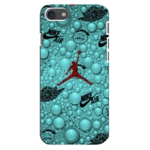 Силиконовый Чехол Nike Air Jordan на Айфон 8 – Джордан Найк