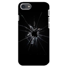 Текстурный Чехол для iPhone 8 – Биток стекло