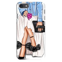 Силіконовый Чохол на iPhone 8 з картинкой Модных девушек (Мода)