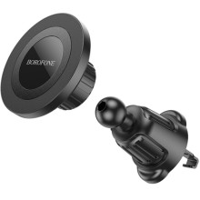 Автотримач Borofone BH90 Ring magnetic (air outlet) – Black