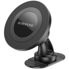 Автодержатель Borofone BH91 Ring magnetic (center console) – Black
