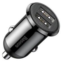 АЗП Baseus Grain Pro (2USB 4.8A) (CCALLP) – Чорний