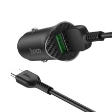 АЗУ Hoco Z39 QC3.0 (2USB) + Type-C – Черный