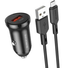 АЗУ Borofone BZ18 QC3.0 + MicroUSB (Черный)