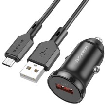 АЗУ Borofone BZ18 QC3.0 + MicroUSB – Черный