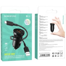 АЗУ Borofone BZ18 QC3.0 + MicroUSB – Черный