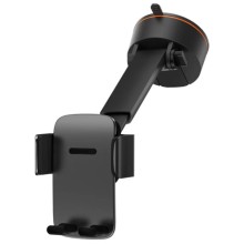 Автотримач Baseus Easy Control Clamp Pro (Suction Cup Version) (SUYK020001) – Black