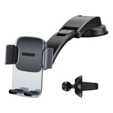 Автодержатель Baseus Easy Control Clamp Car Mount Holder (A Set) (SUYK000001) (Black)