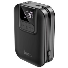 Автомобільний насос Hoco S53 Breeze portable portable smart air pump – Black