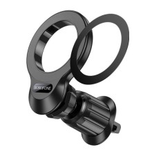 Автотримач Borofone BH104 Path ring magnetic (air outlet) – Black