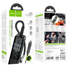 Автомобильный насос Hoco ZP5 May smart air pump – Black