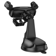 Автодержатель Hoco H67 Gamble gravity linkage (center console) – Черный