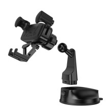 Автодержатель Hoco H67 Gamble gravity linkage (center console) – Черный