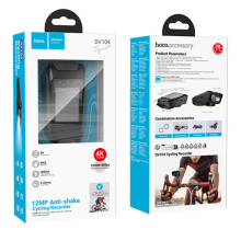 Видеорегистратор Hoco DV104 4K Riding recorder – Черный