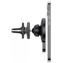 Автодержатель с БЗУ Hoco CA85 магнитный – Черный