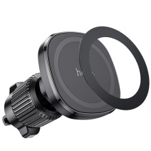 Автодержатель Hoco H34 Cheeatag magnetic ring (air outlet) – Черный