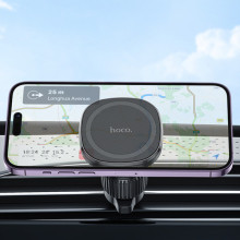 Автодержатель Hoco H34 Cheeatag magnetic ring (air outlet) – Черный