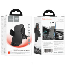 Автодержатель Hoco H36 Cheeatag (air outlet) – Черный