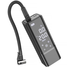 Автомобільний насос Hoco ZP7 Maddy smart (5000 mAh) – Чорний