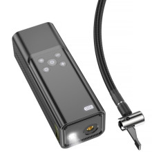 Автомобільний насос Hoco ZP7 Maddy smart (5000 mAh) – Чорний