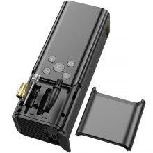 Автомобільний насос Hoco ZP7 Maddy smart (5000 mAh) – Чорний