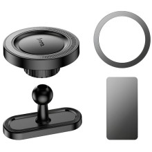 Автодержатель Hoco H58 Show ring magnetic (multi-scene) – Черный