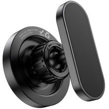 Автодержатель Hoco H58 Show ring magnetic (multi-scene) – Черный