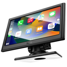 Мультимедийный автомобильный монитор Hoco HU2 Imogen 7-inch car wireless portable screen – Черный