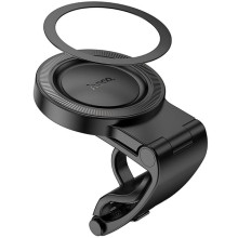 Автодержатель Hoco H60 Show ring magnetic (dashboard) – Черный
