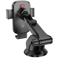 Автодержатель Hoco H79 Vista push-type (center console) – Черный