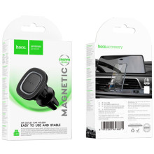 Автодержатель Hoco H72 Crown magnetic (air outlet) – Черный