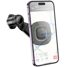 Автодержатель Hoco H74 Crown ring magnetic (air outlet) – Черный