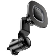 Автодержатель Hoco H74 Crown ring magnetic (air outlet) – Черный