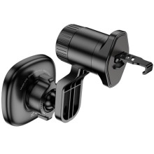 Автодержатель Hoco H74 Crown ring magnetic (air outlet) – Черный