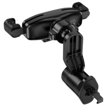 Автодержатель Hoco H66 Gamble gravity linkage (air outlet) – Черный