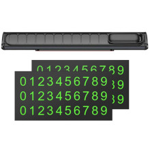 Автовізитка Borofone FC3 Ronny – Чорний