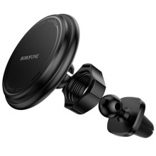 Автодержатель Borofone BH135 Parker ring magnetic (air outlet) – Черный