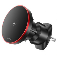 Автодержатель с БЗУ WIWU CH-316 – Черный