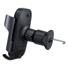 Автотримач з БЗП Baseus Milky Way Pro Wireless Charging Electric Car Mount 15W (C40357000111-0) – Чорний