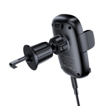 Автодержатель с БЗУ Acefast D48 Air Vent – Черный